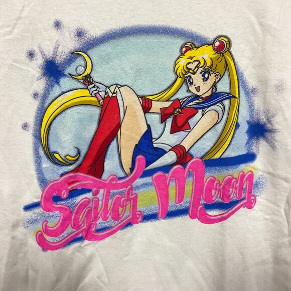 Sailor Moon Usagi Tsukino Airbrush Style Anime T-Shirt Small - Picture 2 of 4